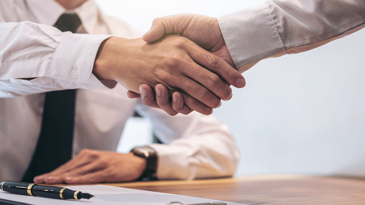 business handshake